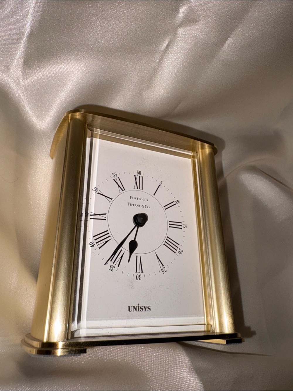 Tiffany & Co. Gold-Tone Brass Desk Clock✨ - Picture 11 of 16